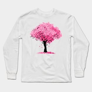 Sakura Tree Long Sleeve T-Shirt